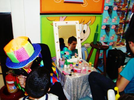 Evento com pintura facial na PB Kids