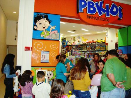 Evento na PB Kids do Shopping Santana Parque